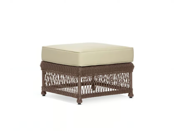 WATER - Square resin garden footstool by Walters