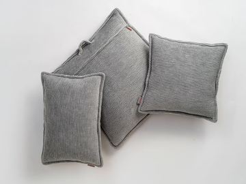 SITE SOFT CHECKS - Outdoor cushion by Warli