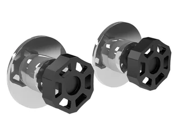 MIX&MATCH TMA.671.3F + MPMI.B.2 - Wall mounted bathtub mixer by Waterevolution