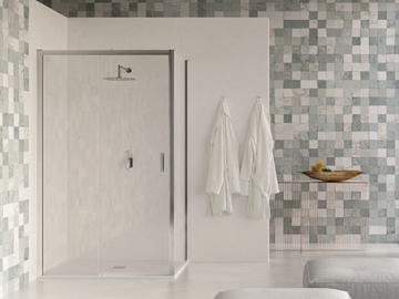 HELIOS - Shower cabin with sliding door by WEISS-STERN
