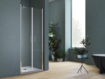 MARTE 2.1 - Glass and aluminium shower cabin by WEISS-STERN