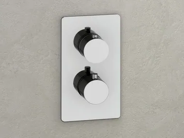MIX - 2 hole thermostatic shower mixer by WEISS-STERN
