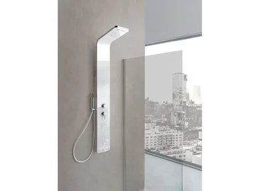 MONTE GRAPPA - Wall-mounted shower panel with hand shower by WEISS-STERN