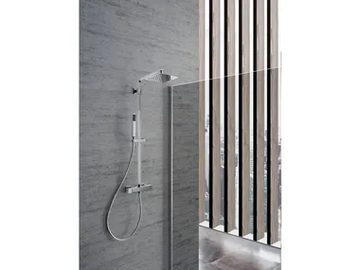 PARIGI - Wall-mounted shower panel with hand shower by WEISS-STERN