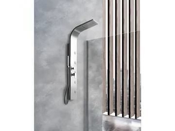 SMERALDO - Wall-mounted shower panel with hand shower by WEISS-STERN