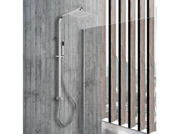 VIENNA - Wall-mounted shower panel with hand shower by WEISS-STERN
