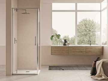 VIRTUS - Glass and aluminium shower cabin by WEISS-STERN