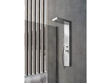 ZAFFIRO - Wall-mounted shower panel with hand shower by WEISS-STERN