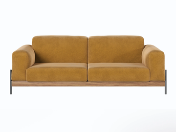 BOWIE - 2 seater fabric sofa by Wewood