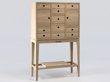 CONTADOR - Solid wood sideboard with drawers by Wewood