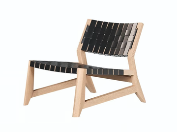 ODHIN - Leather easy chair by Wewood