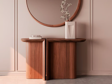 RE-FORM - Wooden console table by Wewood