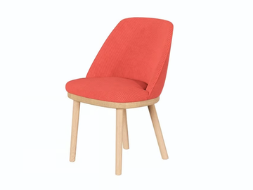 SARTOR - Upholstered fabric chair by Wewood