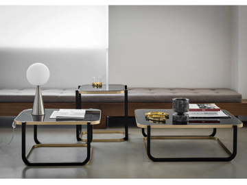 DUET - Glass coffee table by Wiener GTV Design