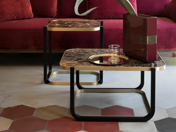 DUET - Marble coffee table by Wiener GTV Design