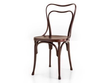 LOOS CAFÈ MUSEUM - Wooden chair by Wiener GTV Design