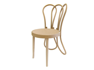 POST MUNDUS - Wooden chair by Wiener GTV Design