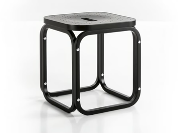 POSTSPARKASSE - Beech stool by Wiener GTV Design