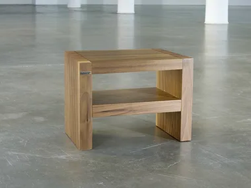 ART321-NT - Bedside table by Wissmann raumobjekte