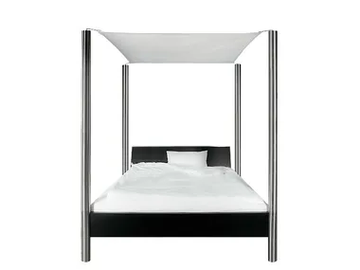 LIGHT - ART322 - Double bed by Wissmann raumobjekte