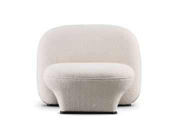 FIGURE - Fabric armchair by Wittmann