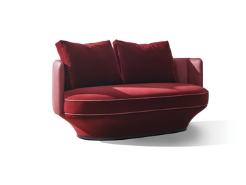 PARADISE BIRD - 2 seater velvet sofa by Wittmann