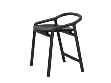 BRIONI - Low solid wood stool by Woak