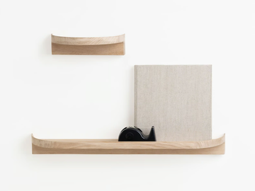 BURLY - Oak wall shelf by Woak