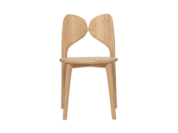 LEPIDA - Solid wood chair open back by Woak
