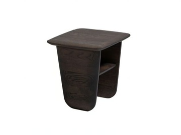 WING - Square solid wood coffee table by Woak