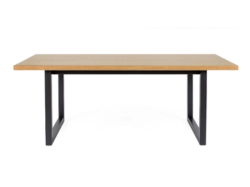 CAMDEN - Rectangular wood veneer coffee table by Woodman