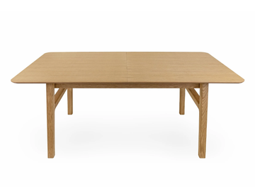 CURVED - Extending oak dining table by Woodman