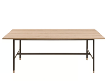 JUGEND - Extending wood veneer dining table by Woodman