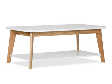 KENSAL NORDIC - Rectangular wooden coffee table by Woodman