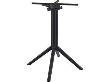 3340 - Folding metal table base with 4-spoke base by XLINE