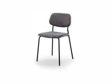 4205 - Fabric chair open back with integrated cushion by XLINE