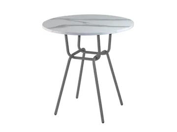 INVERSO - Round laminate table by XLINE