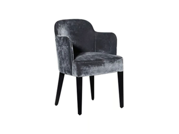 AMAL - Fabric chair with armrests by XVL