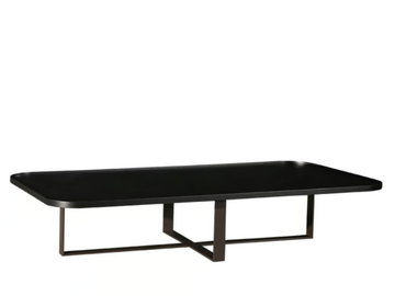 ARTY - Low rectangular wooden coffee table by XVL