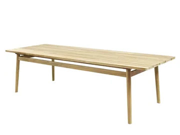 AUSTIN - Rectangular teak dining table by XVL