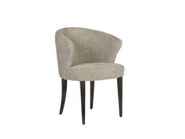 FLINT - Fabric chair with armrests by XVL
