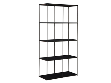 IVY - Freestanding open bookcase in metal and wood by XVL
