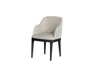 LINO - Fabric chair with armrests by XVL