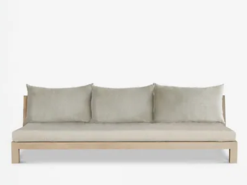 MALIBU - 3 seater teak garden sofa by XVL