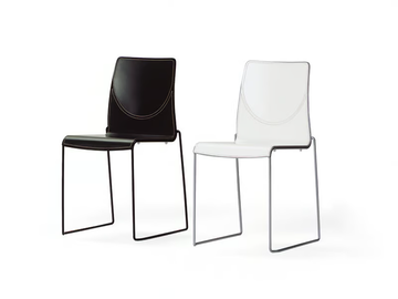 CAMILLA CLUB - Sled base ergonomic chair by YDF