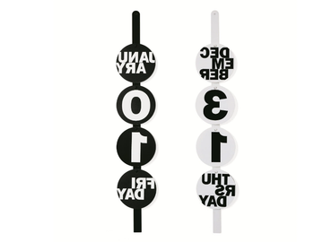 DIDI PERPETUO - Metal calendar by YDF