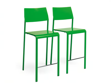 MARGHERITA - Stackable stool by YDF