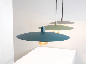 ATOM - Iron pendant lamp by ZAVA