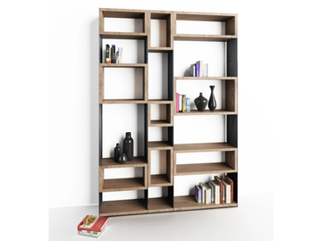 CONCRETE - Open modular bookcase by ZAVA