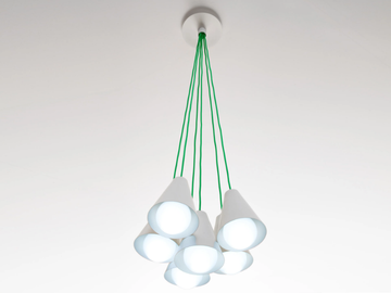 CONO 6 - Iron pendant lamp by ZAVA
